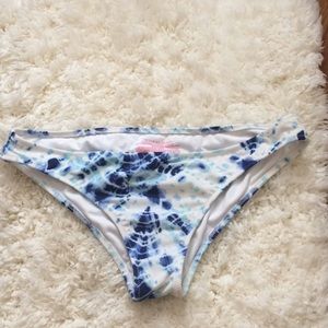 VS Swim Blue Tie Dye Bikini Bottom